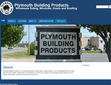 Tablet Screenshot of plymouthbp.com